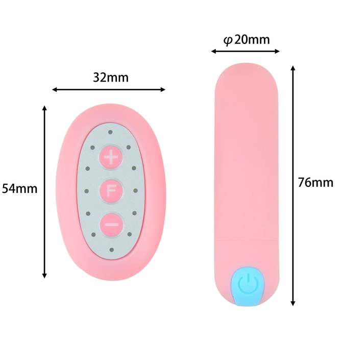 Pink Rotor Type-R 遠隔遙控震蛋12頻10強度(粉紅)