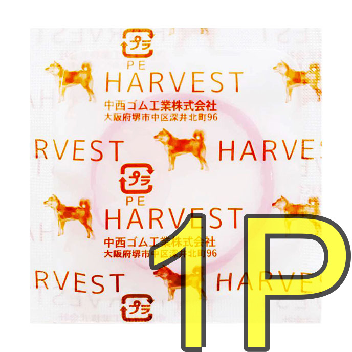 中西 New Harvest 業務用柴犬安全套M碼-1片散裝