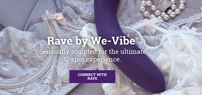 We-Vibe Rave 充電式App控制的G點振動器