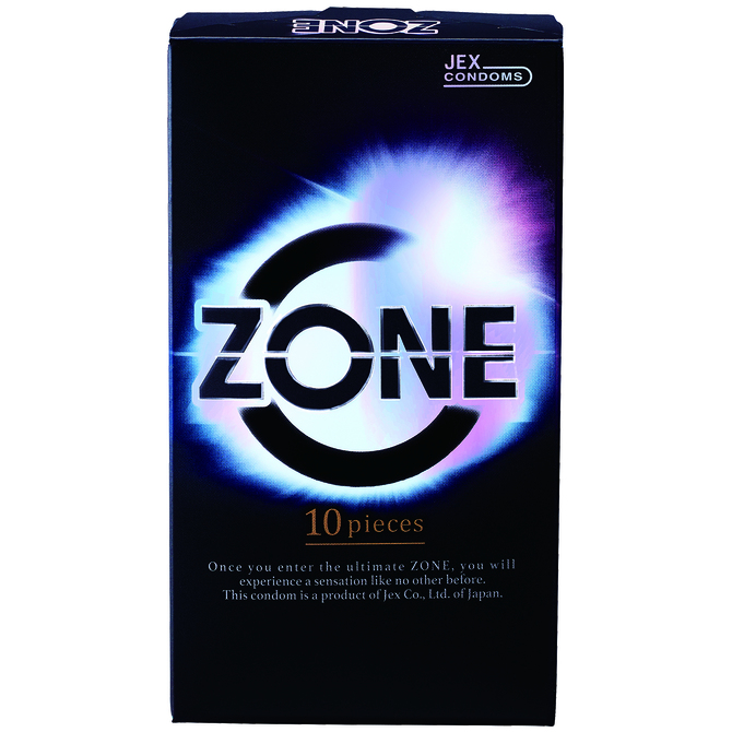 Jex Zone 順滑不易乾超薄感安全套 10片裝