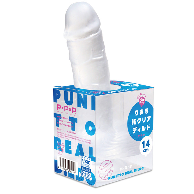 New Punitto Dildo 純透明假陽具 14cm UPPP-257