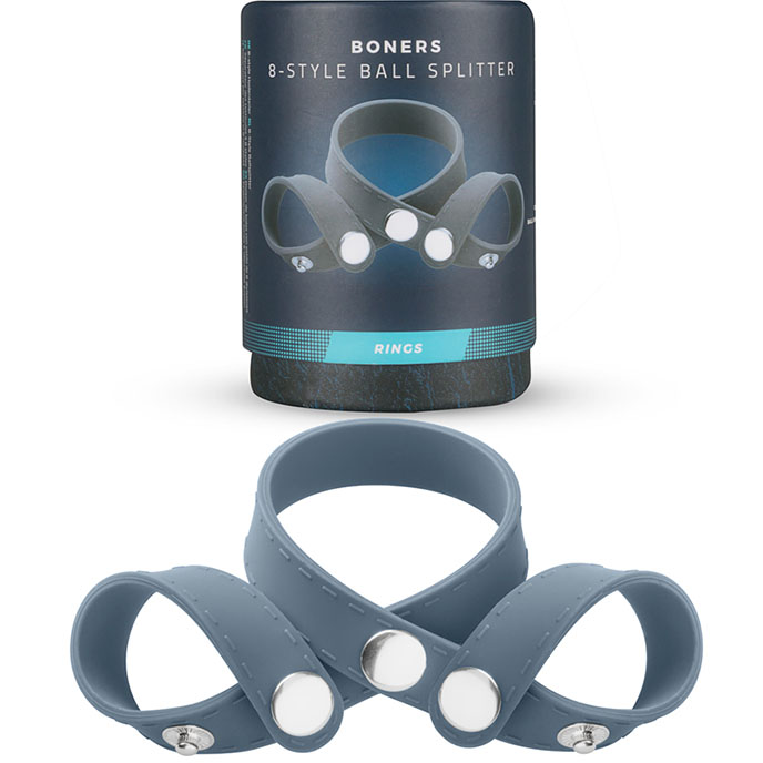 Boners 8-Style Ball Splitter 陰囊拘束器8形