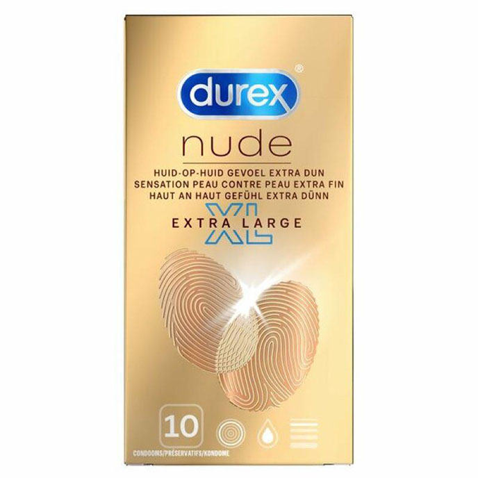 Durex Nude 安全套裸感 XL-10片裝