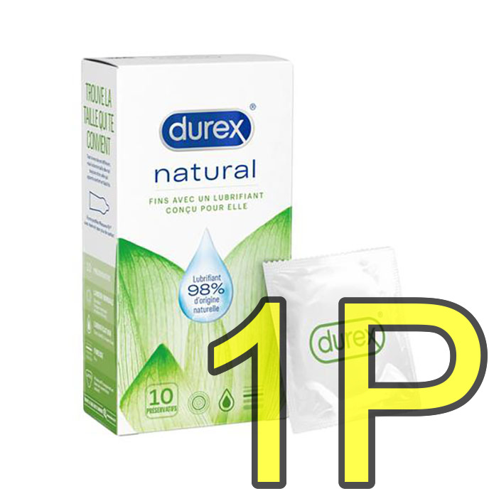 Durex Natural 天然水基潤安全套-1片散裝
