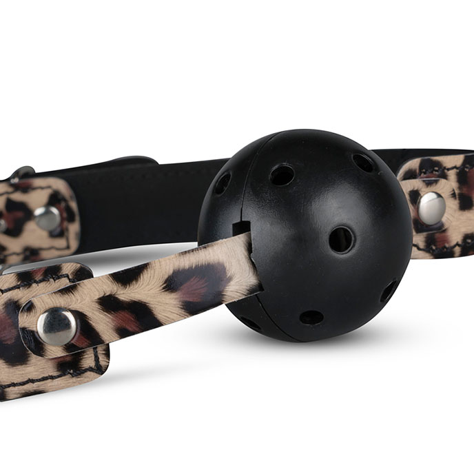 Benji Ball Gag 豹紋風口塞