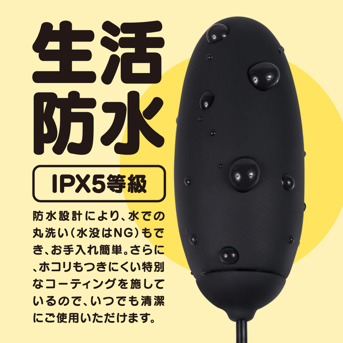Gpro 9 Function Egg 9頻人肌軟矽震蛋(黑色)