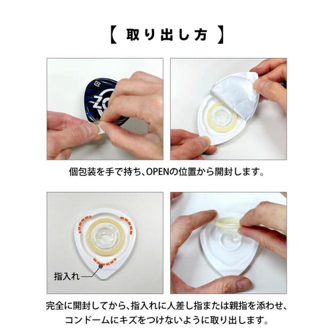 Jex Zone Premium 順滑不易乾超薄感安全套-5片裝