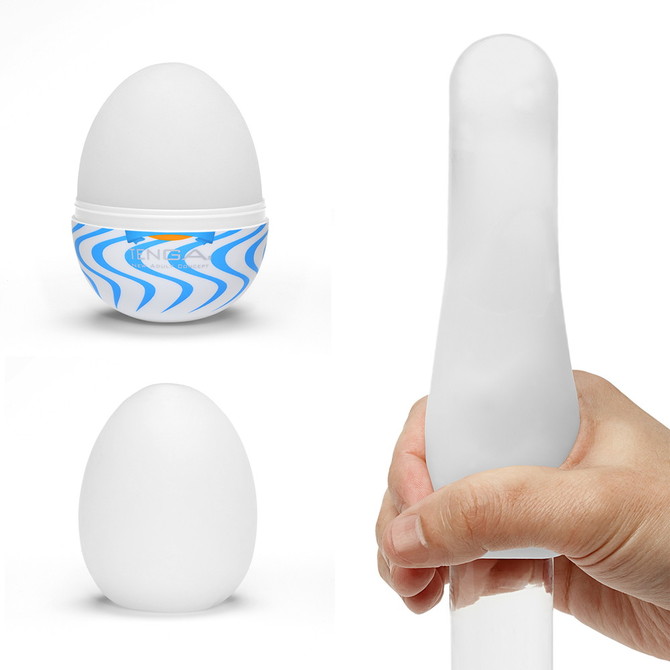 Tenga Ona-cap Egg-W01 Wind 垂直波浪自慰蛋