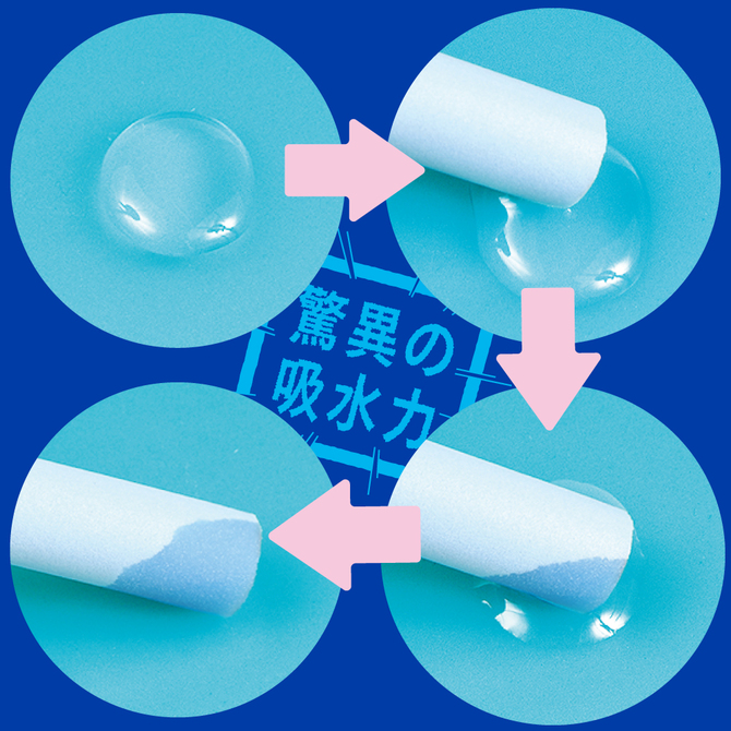 G Project Hole 速乾聚乙烯海綿棒II Ugpr-207