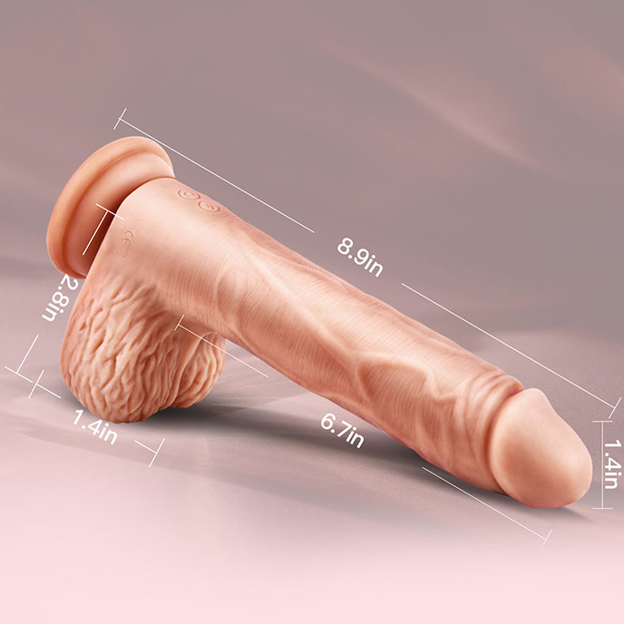 Erocome Aquila 天鷹座抽動式旋轉暖感陽具棒