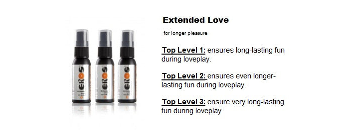 Eros Extended Love Top Level 3 超強男士活力噴霧 30ml
