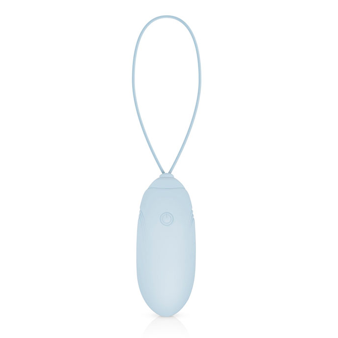 Luv Egg 充電式超強無線遙控震蛋(粉藍)