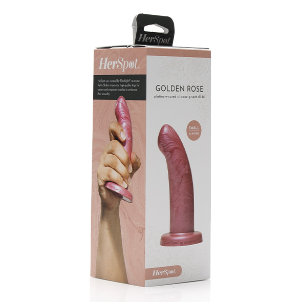 Fleshlight HerSpot S 假陽具玫瑰金-細碼