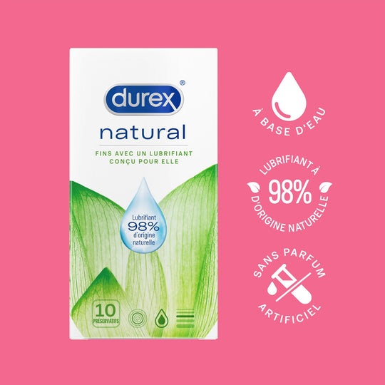 Durex Natural 天然水基潤安全套-1片散裝